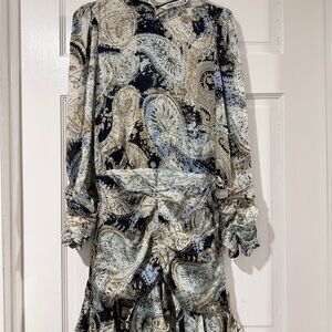 Zara Multicolor Patterned Dress